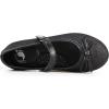 FITORY Girls Dress Shoes, Glitter Mary Jane Ballet Flats with Buckle Strap Bow for Toddler Black Size 9-10