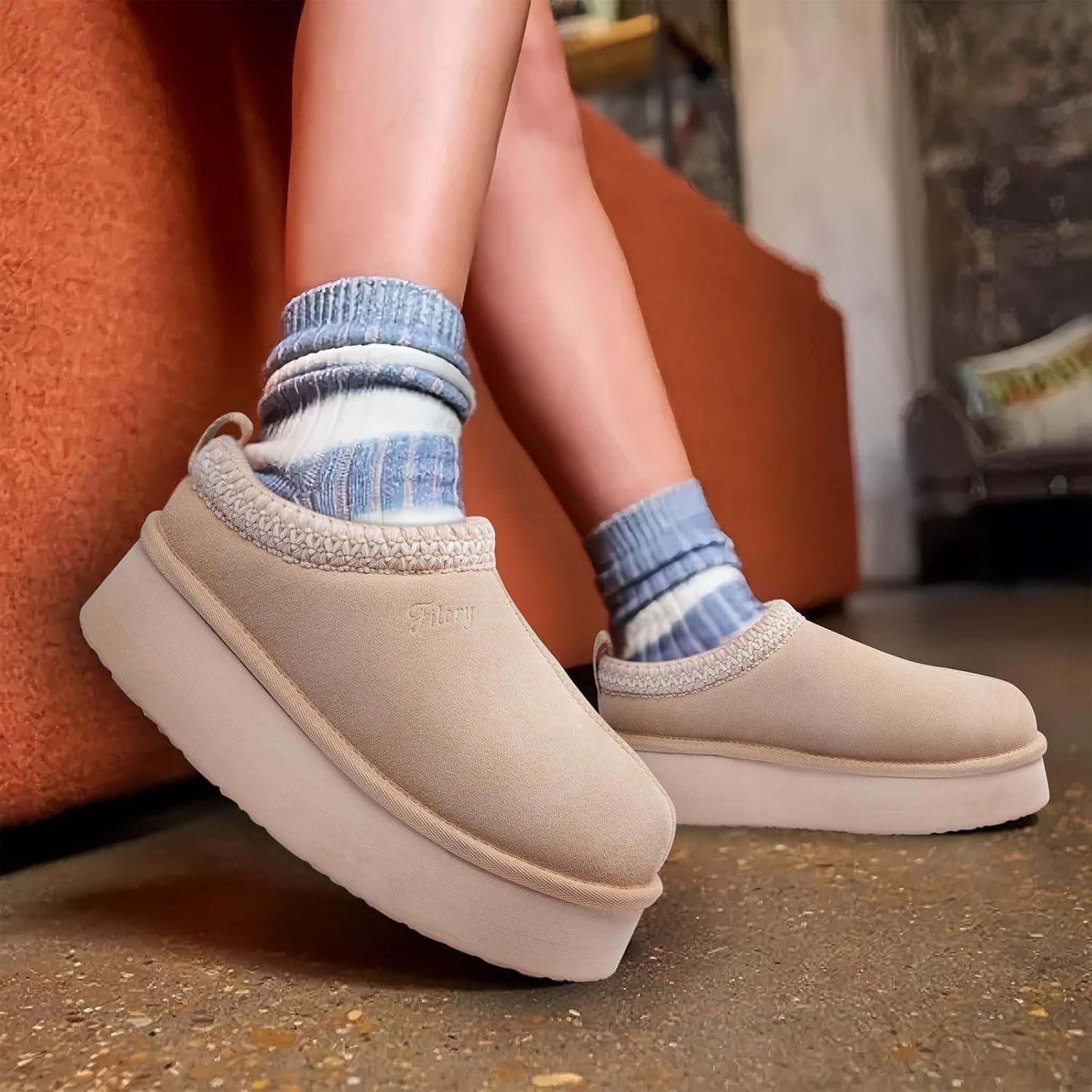 imageFITORY Women Suede Slippers