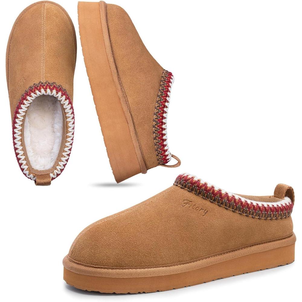 imageFITORY Womens Suede Slipper