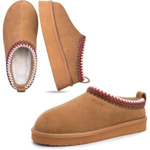 FITORY Women’s Suede Slipper