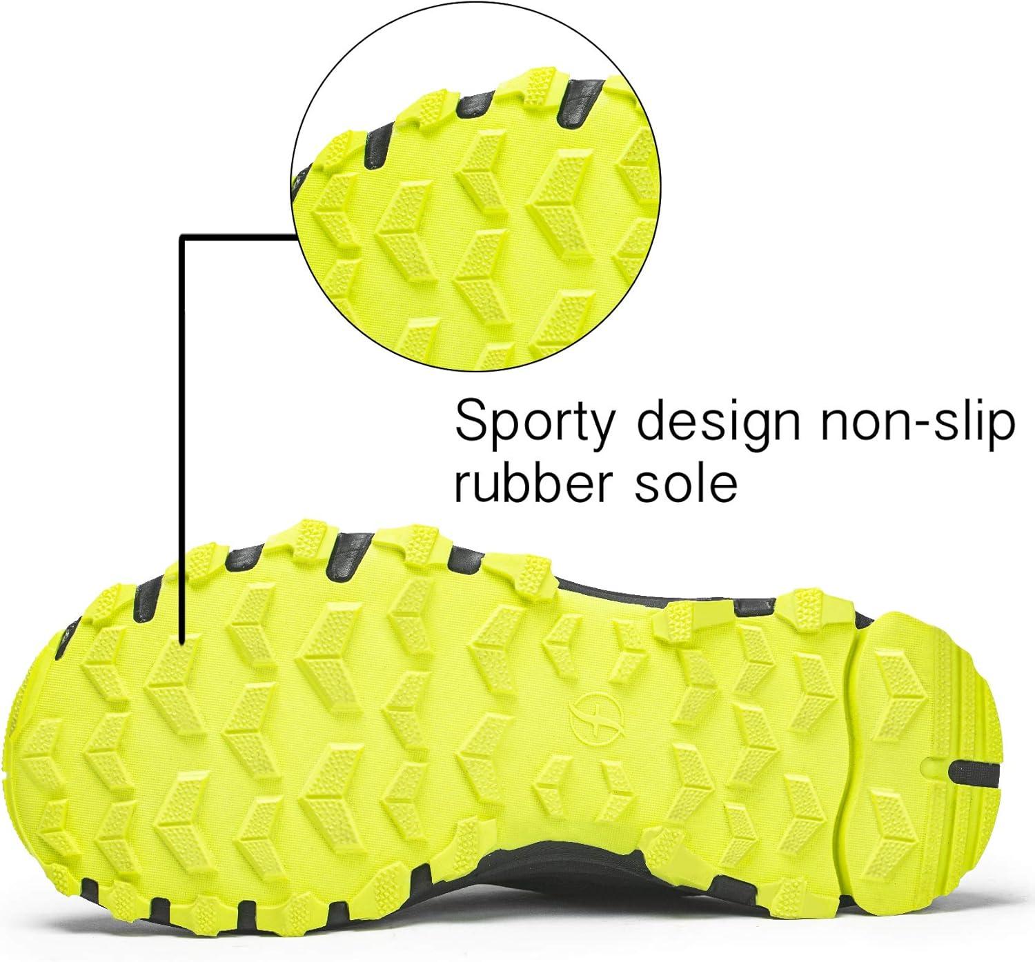 imageFITORY Mens Womens Slip on Sneakers Sandals Garden Clogs Casual Slipper Indoor Outdoor Slides Unisex GreenBlack